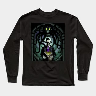 H P Lovecraft Long Sleeve T-Shirt